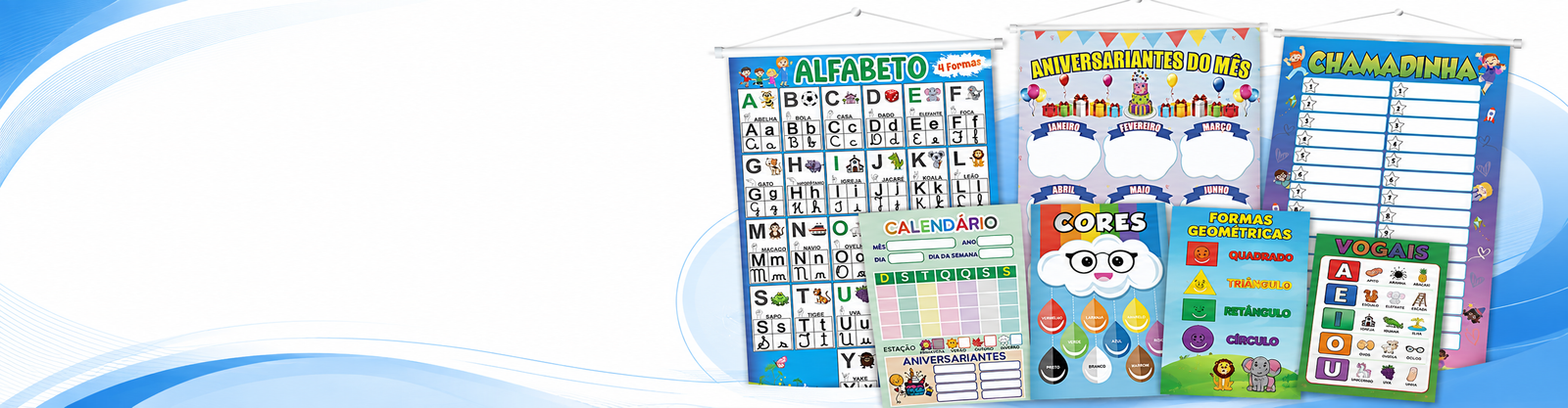 Banner´s e Kit´s  Educacionais
