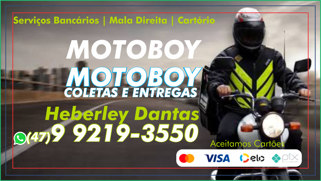 Cartão Motoboy