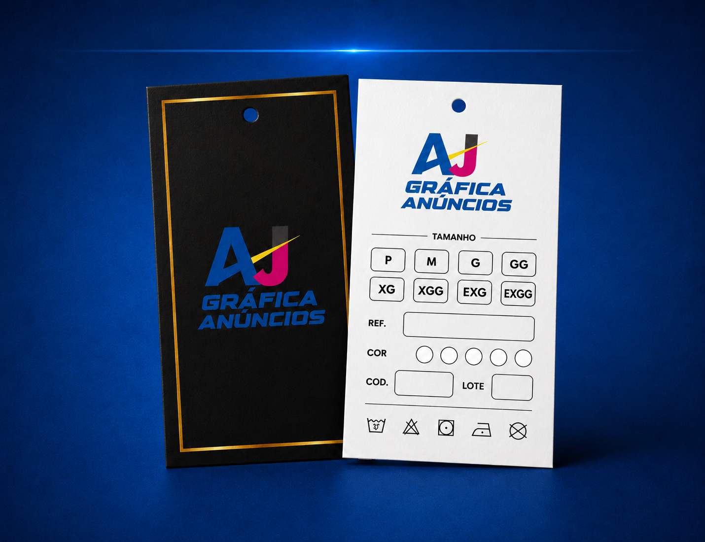 Tag Personalizada 9x5cm - 250g